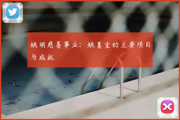 姚明慈善事业：姚基金的主要项目与成就